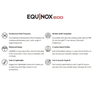 MINELAB EQUINOX 600