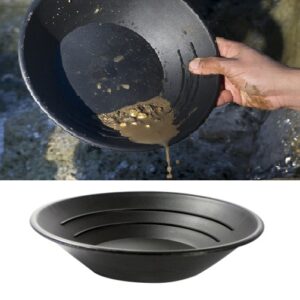 26 cm Gold Pan Black