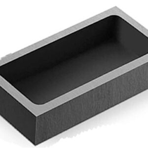 Graphite Ingot Mold 5000g gold capacity 160x50x40