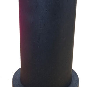 Graphite Crucible,1 KG, 2.1/2" Dia X 5" Deep