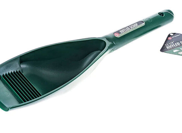 Green Prospectors Scoop with Riffle 12.5"