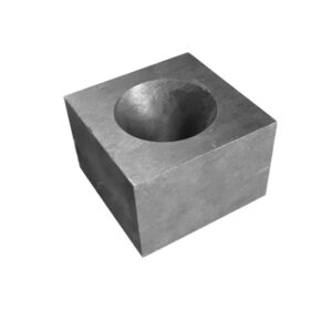 Graphite Single Depression Conical Mold