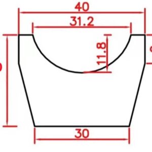 7A fire assay magnesia cupels crucibles