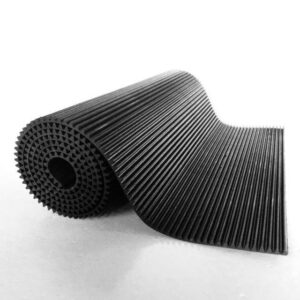 Deep V Ribbed Rubber Matting 12" x 48"