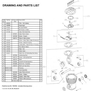 T-80 Field Service Kit - FSKT80
