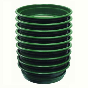 Set of 9 stackable sifting pans