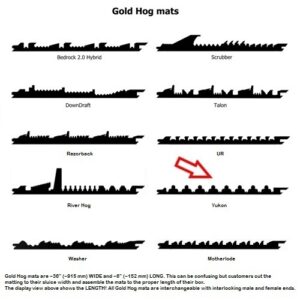 Gold Hog "Yukon" mat