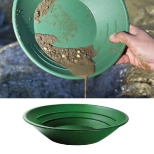 26 cm Gold Pan Green