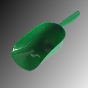 Plastic Feed/Seed Scoop - Green