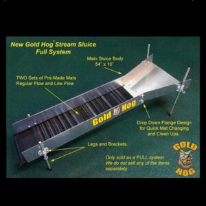 Gold Hog Stream Sluice