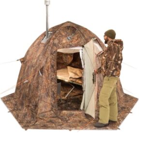 All-Season Tent with Stove Jack "UP-2-mini". Best tent for 1-3 people.