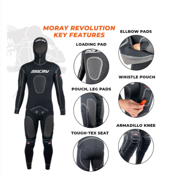 Moray Revolution Black 7mm - Image 2